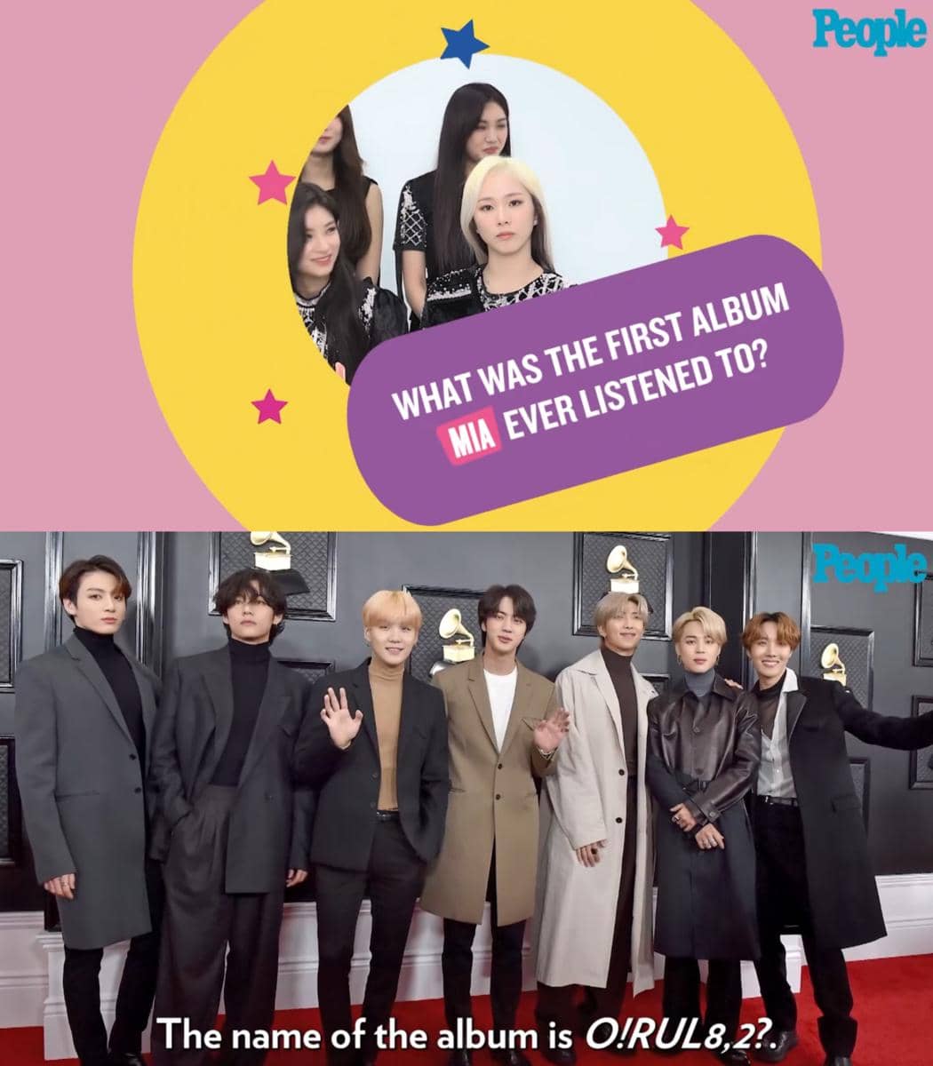 cuplikan acara K-Pop Quiz dari kanal People