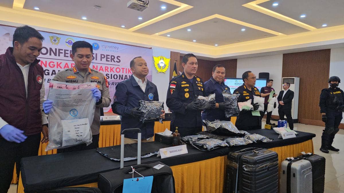 Bea Cukai Soetta Gagalkan Pengiriman Ganja dari Amerika Tujuan Bali