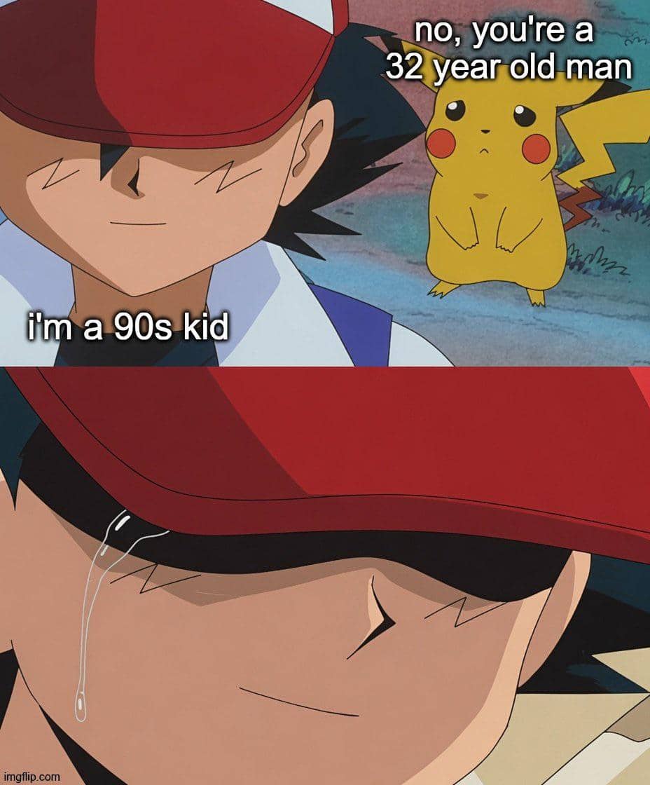 meme anime tentang tahun 90-an