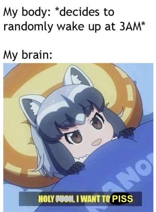 meme anime tentang jam 3 pagi