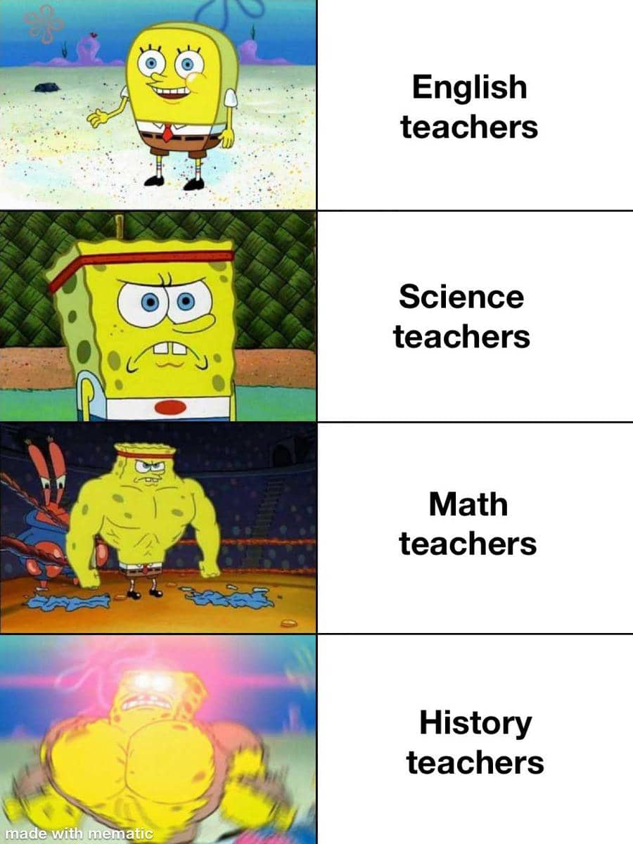 meme kartun tentang guru bahasa Inggris