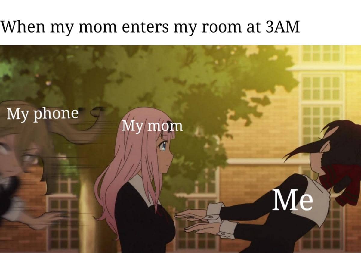 meme anime tentang jam 3 pagi