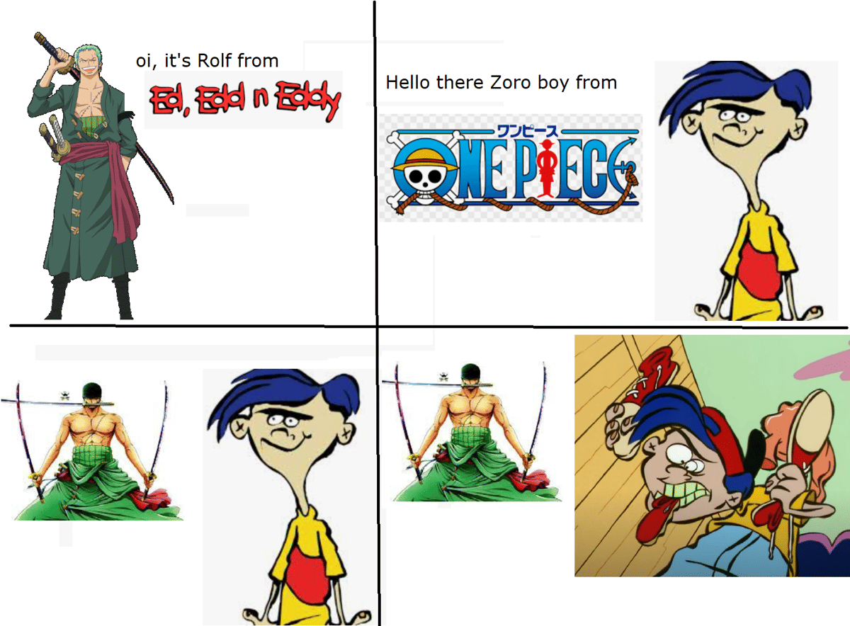 meme anime tentang sepatu