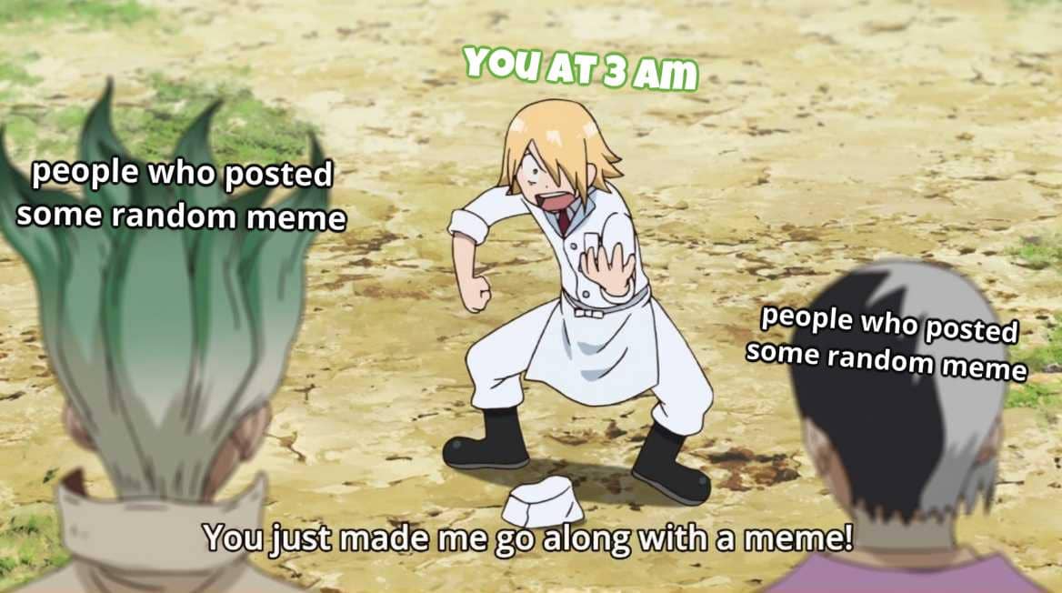meme anime tentang jam 3 pagi
