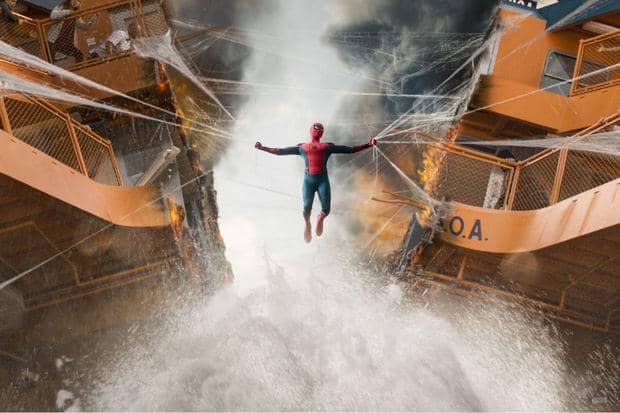 adegan dalam film Spider-Man: Homecoming