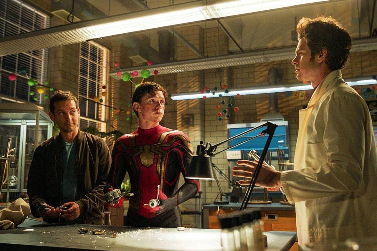adegan dalam film Spider-Man: No Way Home