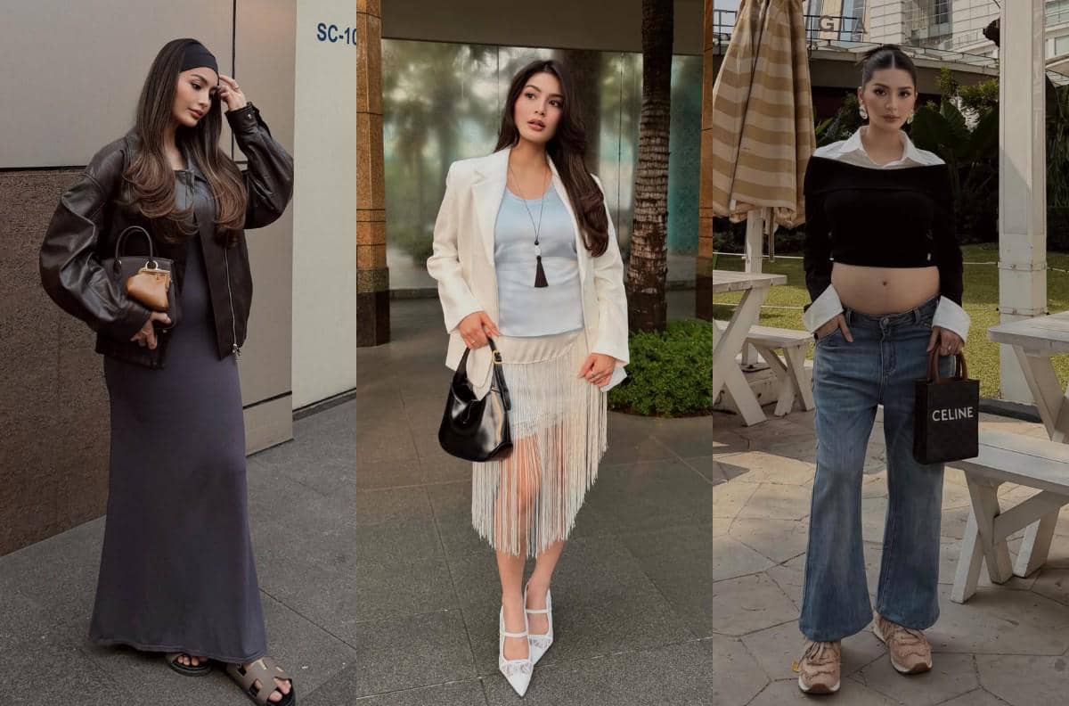 8 Inspirasi OOTD Bumil Modis ala Debi Sagita, Chic and Stunning!