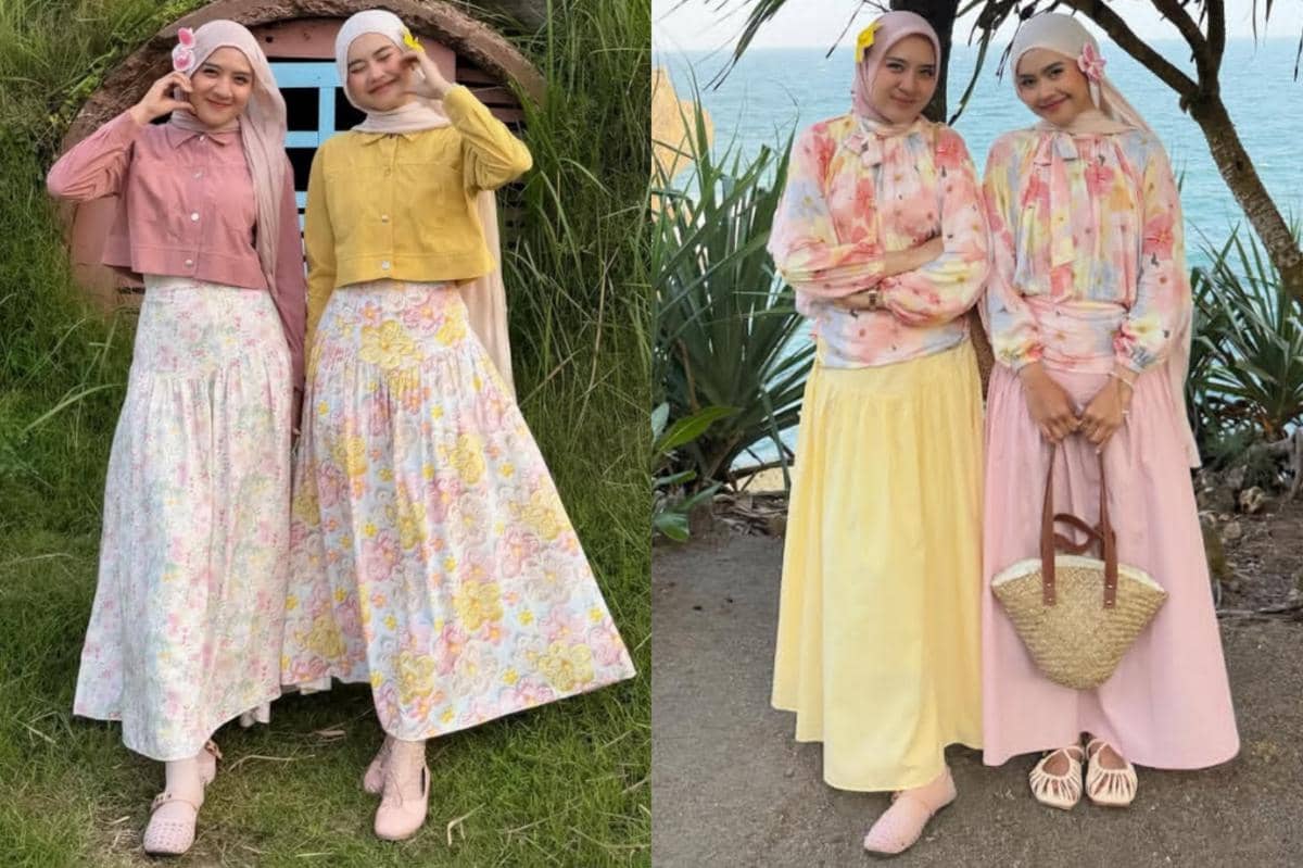 7 Ide Outfit Bestie Couple ala Wulan, Kompak dan Kekinian!