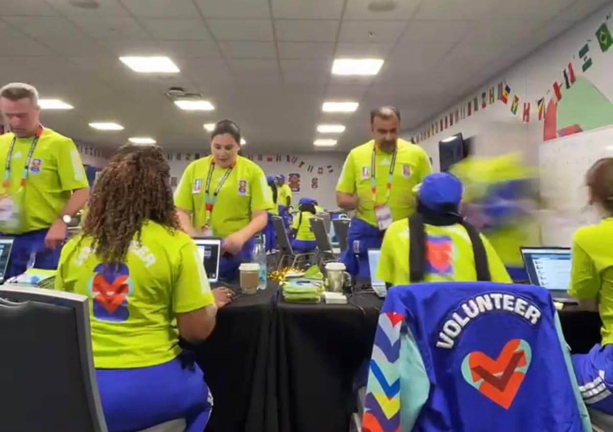 Kisah Nurul Ramadhan (27) anak muda asal Desa Peninggalan, Tungkal Jaya, Musi Banyuasin, Sumsel yang menjadi volunteer ajang Fifa World Cup 2026 di Atlanta Amerika Serikat