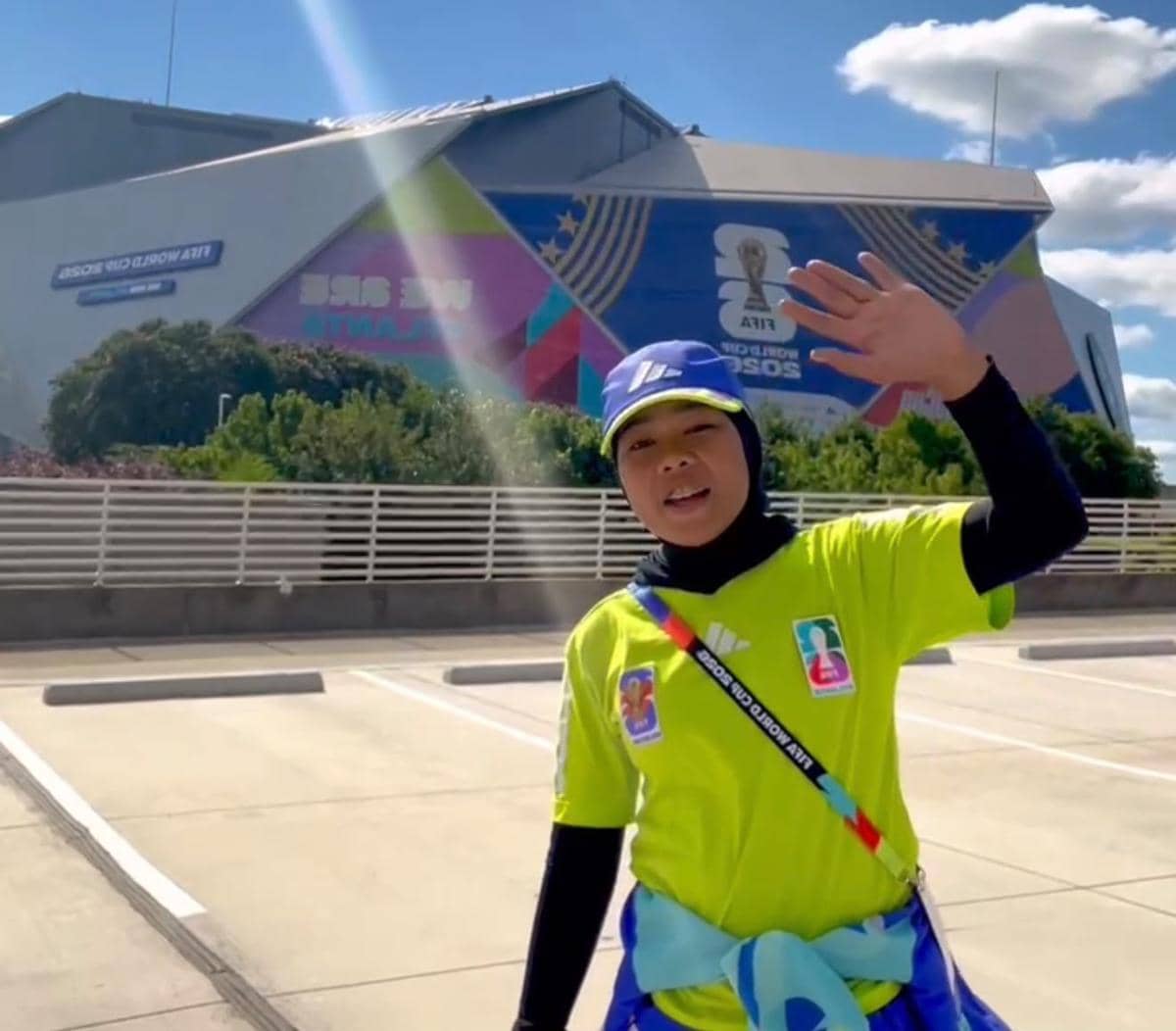 Kisah Nurul Ramadhan (27) anak muda asal Desa Peninggalan, Tungkal Jaya, Musi Banyuasin, Sumsel yang menjadi volunteer ajang Fifa World Cup 2026 di Atlanta Amerika Serikat