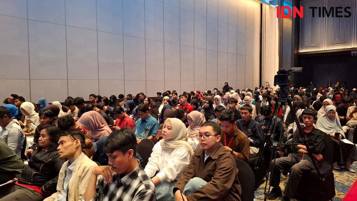 Astra menggelar Roadshow 17th SATU Indonesia Awards 2026 di Ballroom Sandeq Hotel Claro Makassar, Rabu (24/6/2026). IDN Times/Darsil Yahya