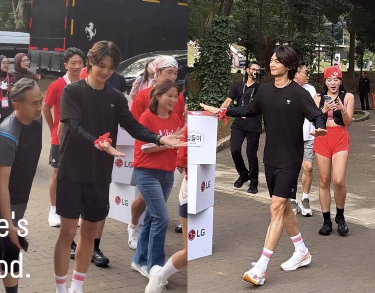7 Potret Minho SHINee Lari di Kawasan GBK, Pelari Kalcer!