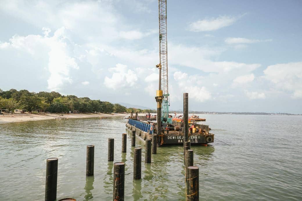 PT ASDP Indonesia Ferry (Persero) memulai pembangunan Dermaga II sekaligus meningkatkan kapasitas Dermaga I di Pelabuhan Tanjung Kalian, Kab