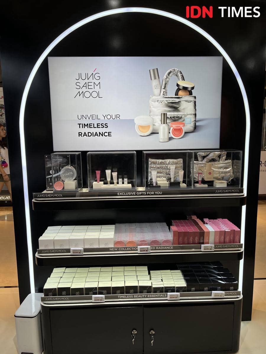 JUNGSAEMMOOL Beauty Pop-Up Booth di Central Park Mall pada 23 Juni-5 Juli 2026 (IDN Times/Nisa Zarawaki)