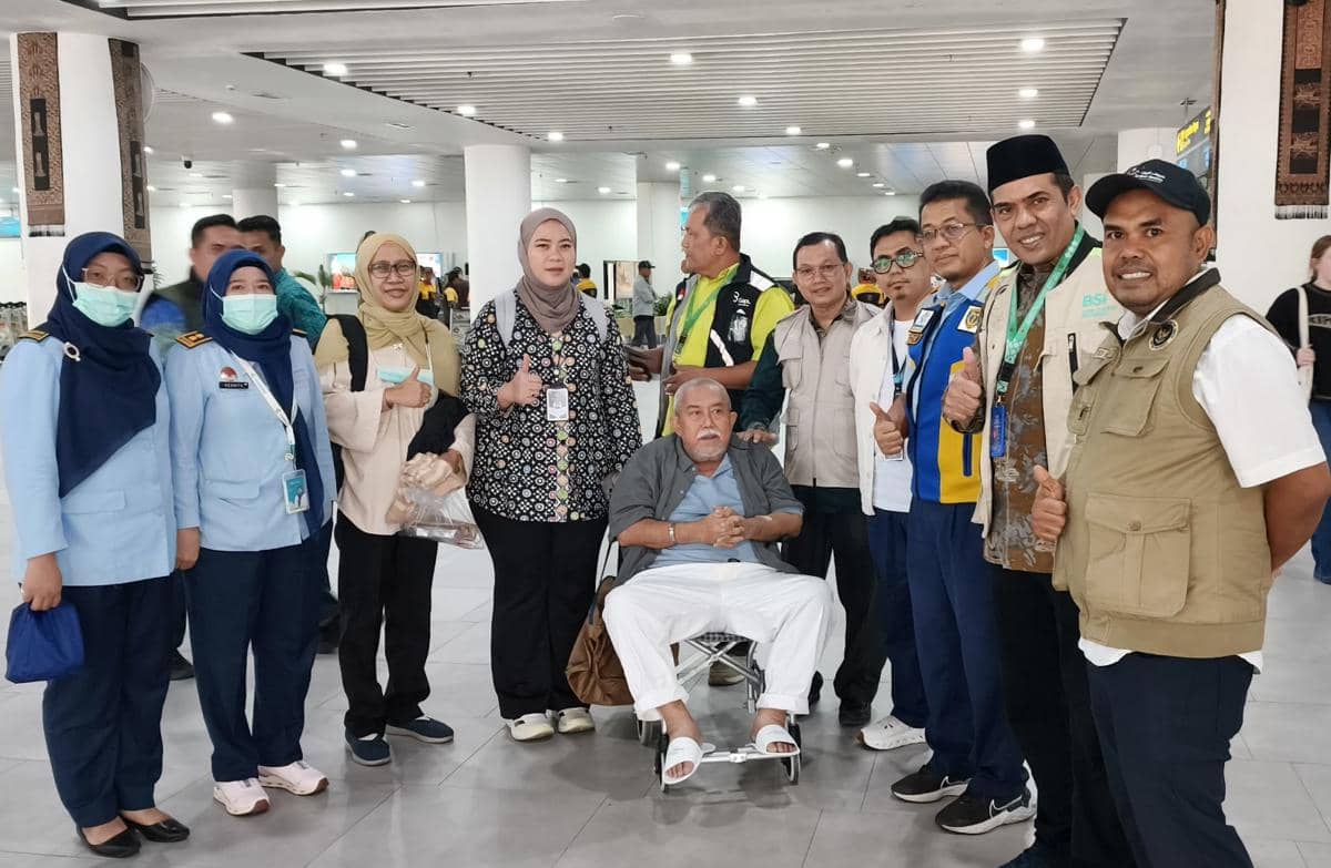 Dua Jemaah Haji Sumbar Kembali, Lima Masih Dirawat di Tanah Suci