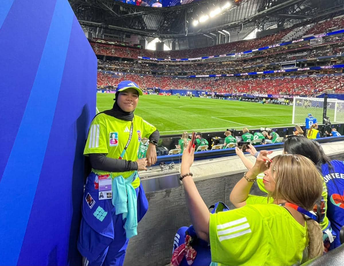 Kisah Nurul Ramadhan (27) anak muda asal Desa Peninggalan, Tungkal Jaya, Musi Banyuasin, Sumsel yang menjadi volunteer ajang Fifa World Cup 2026 di Atlanta Amerika Serikat