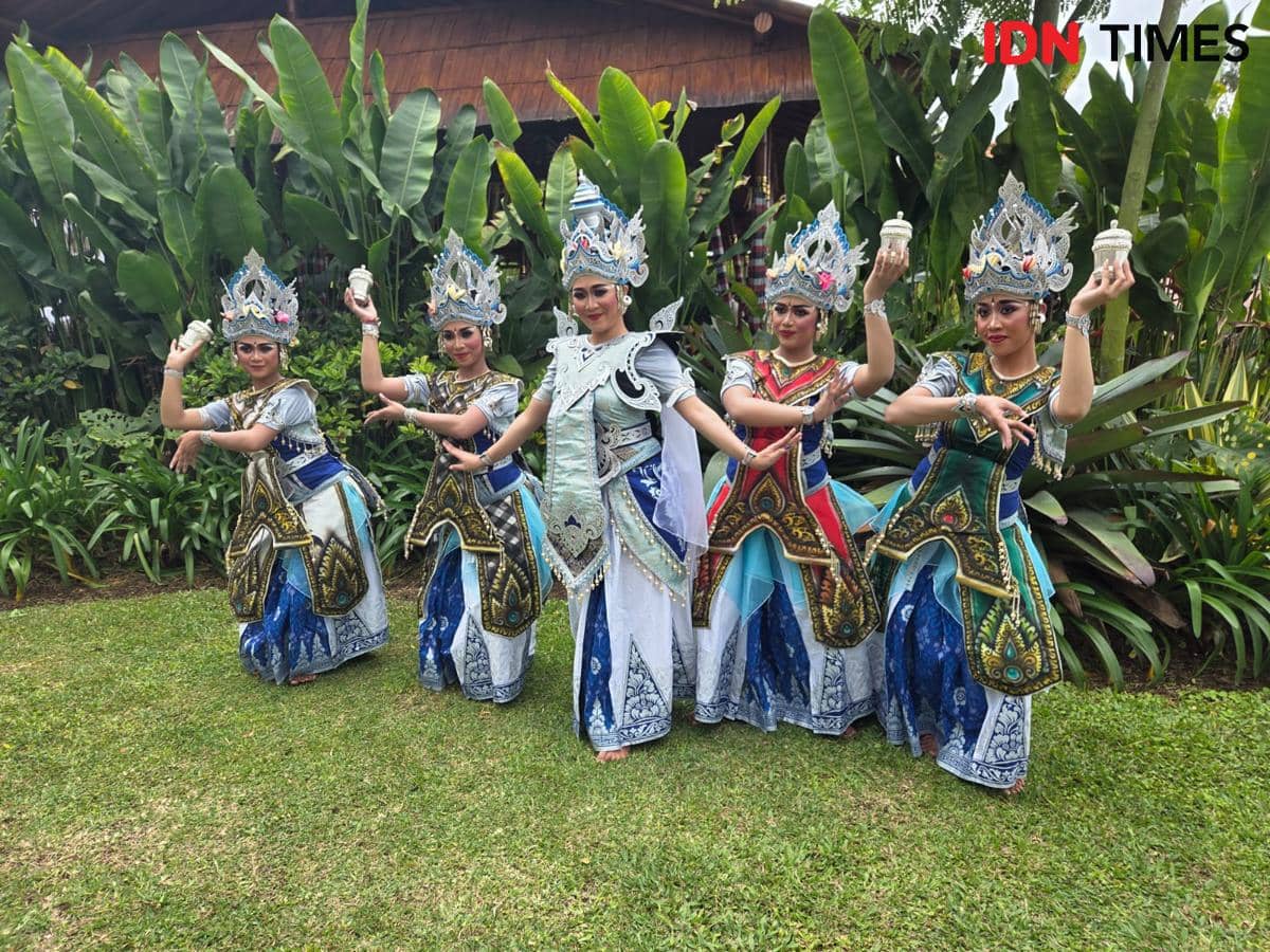 Uniknya Tarian Prabha Ing Ranu yang Jadi Ikon Ulun Danu Beratan