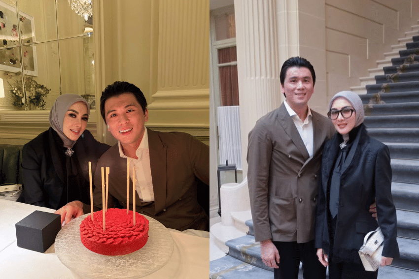 Potret Syahrini Rayakan Ultah ke-42 Reino Barack di Belgia, Romantis!