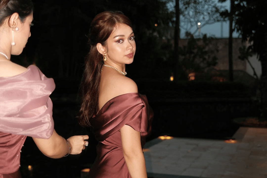 Rebbeca Klopperr di pernikahan Harris & Haviza