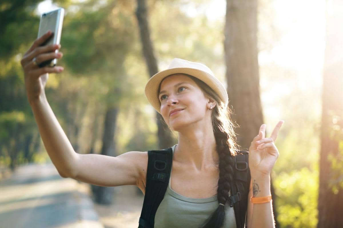 Ilustrasi selfie