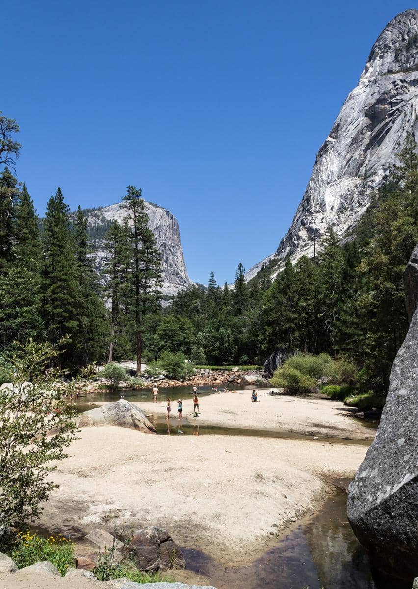potret cuaca di National Park Yosemite