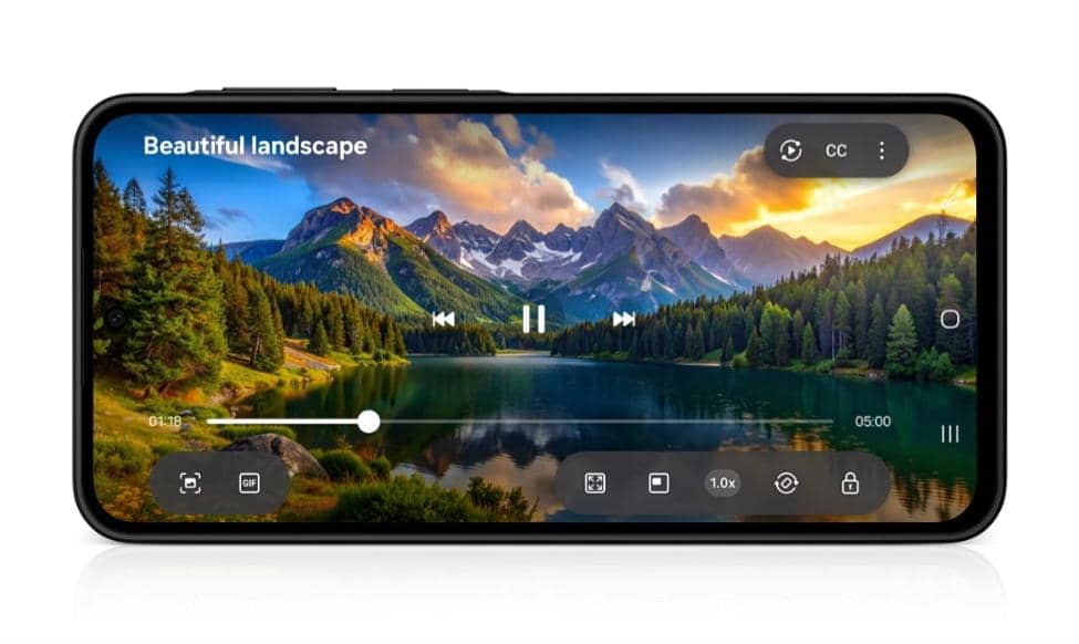 tampilan sisi depan Samsung Galaxy A27 5G 