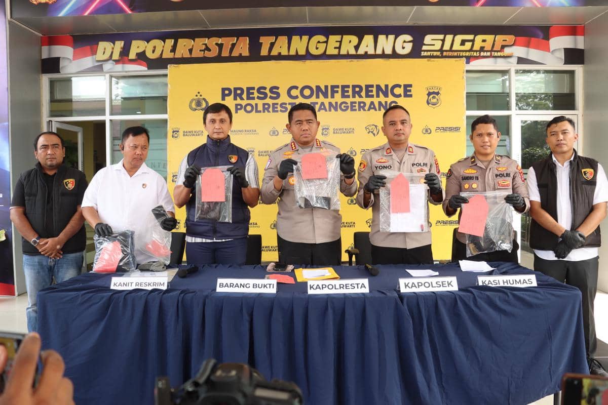 Tuduh Jual Rokok Ilegal-Peras Korban, 6 Polisi Gadungan di Tangerang Ditangkap