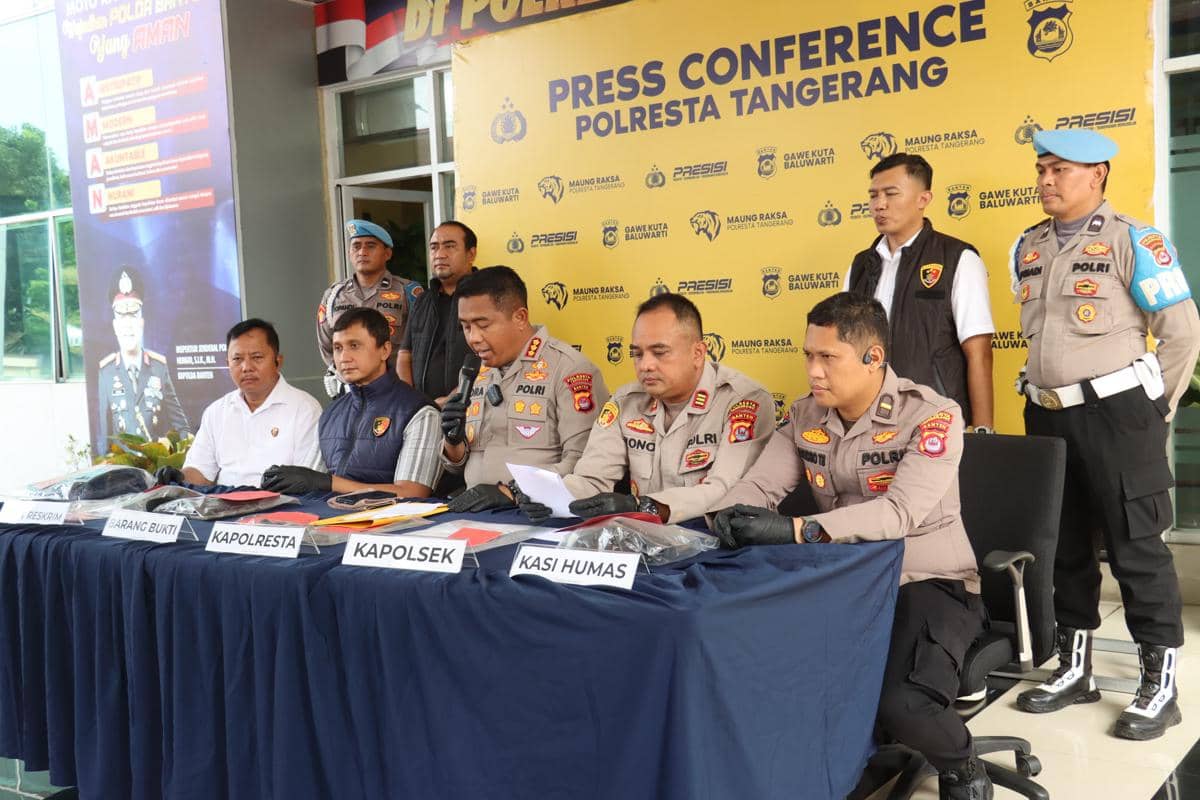 Polisi menangkap 6 polisi gadungan di Tangerang