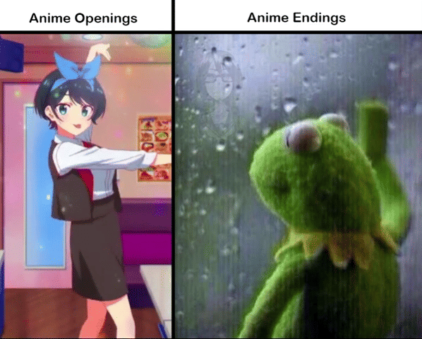 meme lagu anime