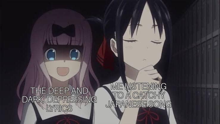 meme lagu anime