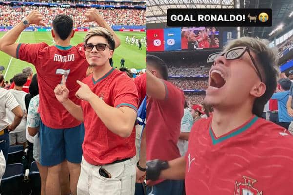 Potret Atta Halilintar Nonton Ronaldo di Piala Dunia 2026, Nangis!