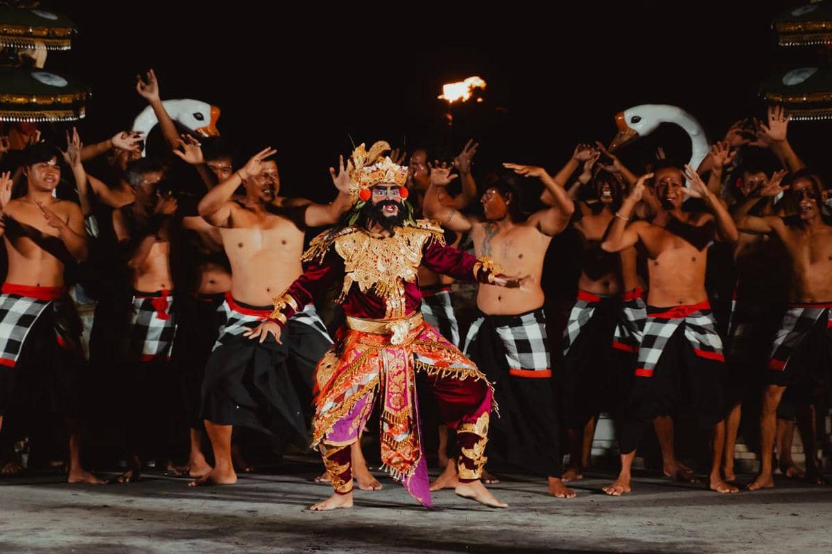 ilustrasi budaya Bali, Indonesia