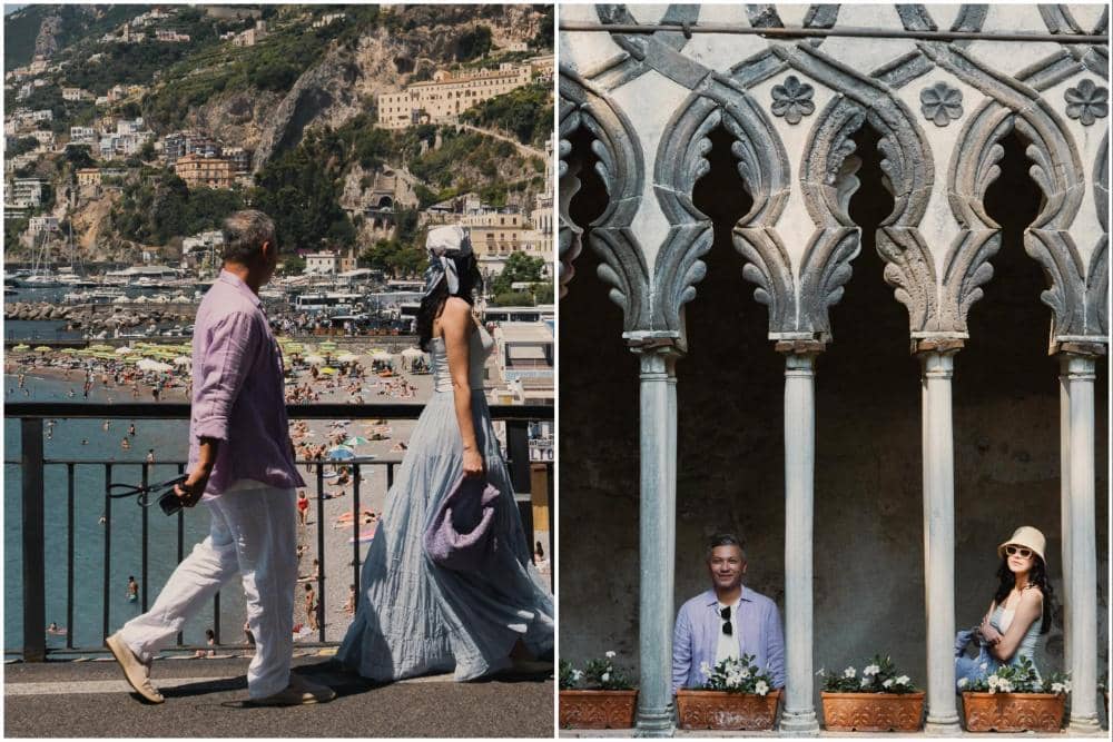 7 Potret Gading Marten dan Medina Kencan di Amalfi Coast, Italia!