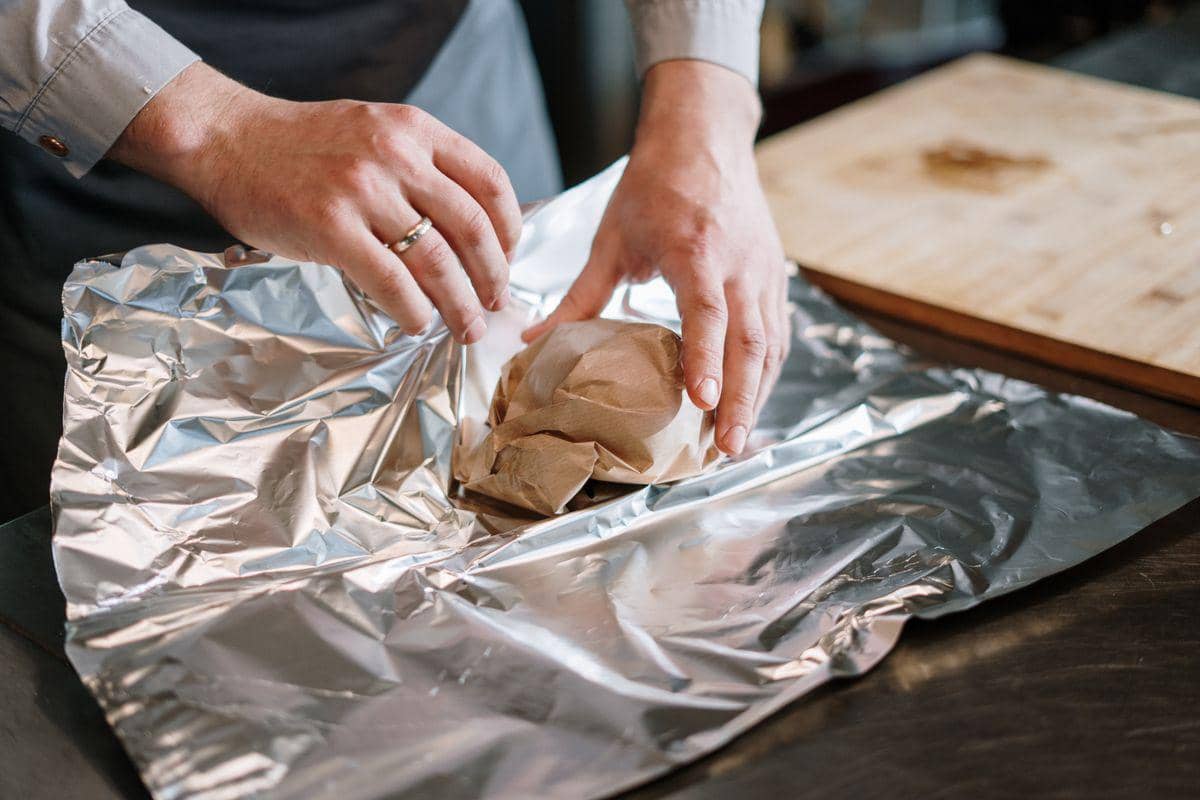 ilustrasi aluminium foil