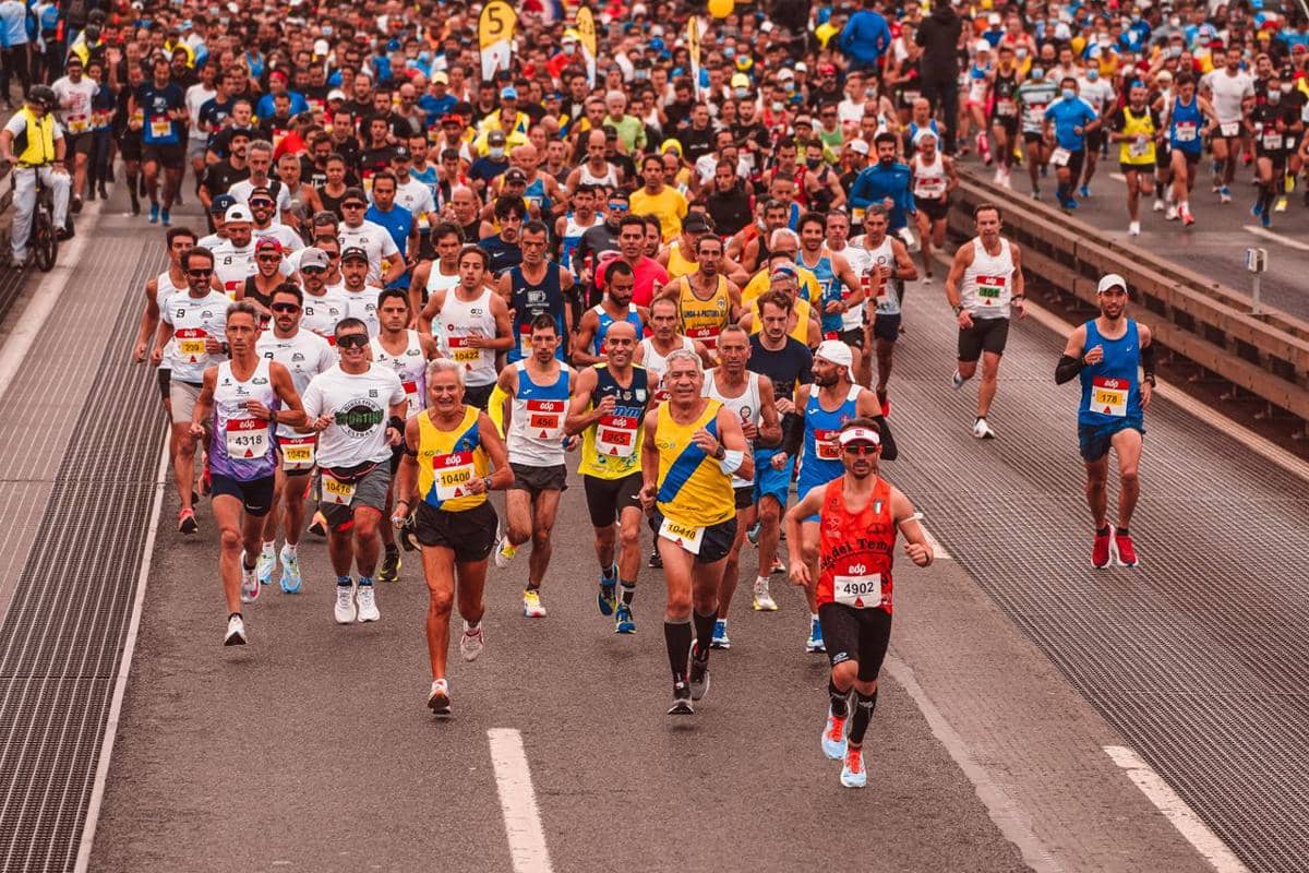 ilustrasi lari maraton