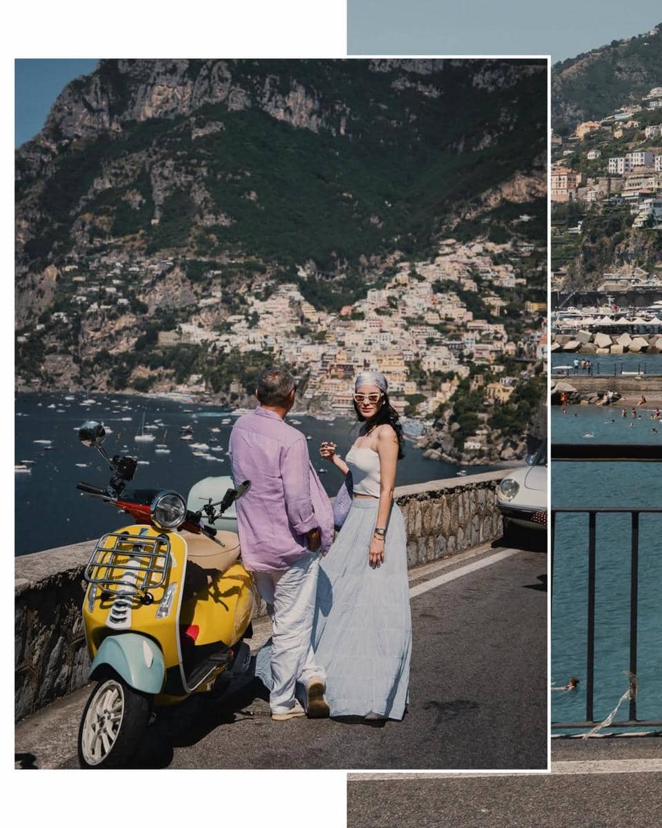 Gading Marten dan Medina kencan di Amalfi Coast