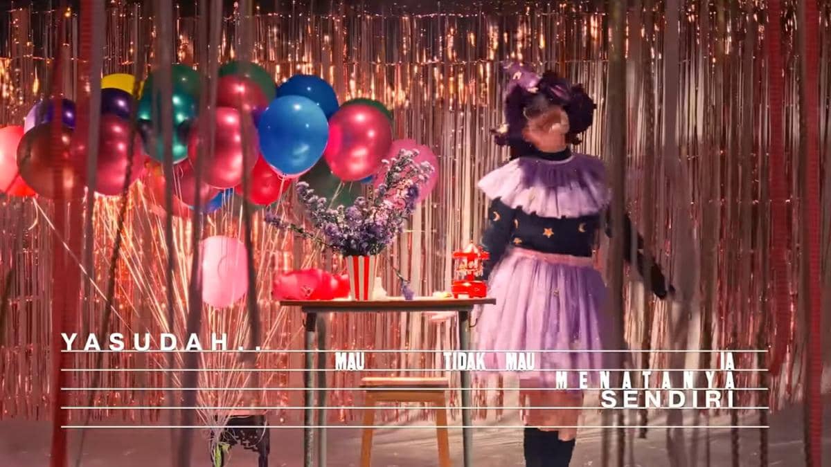 cuplikan video lirik "Yasudah"