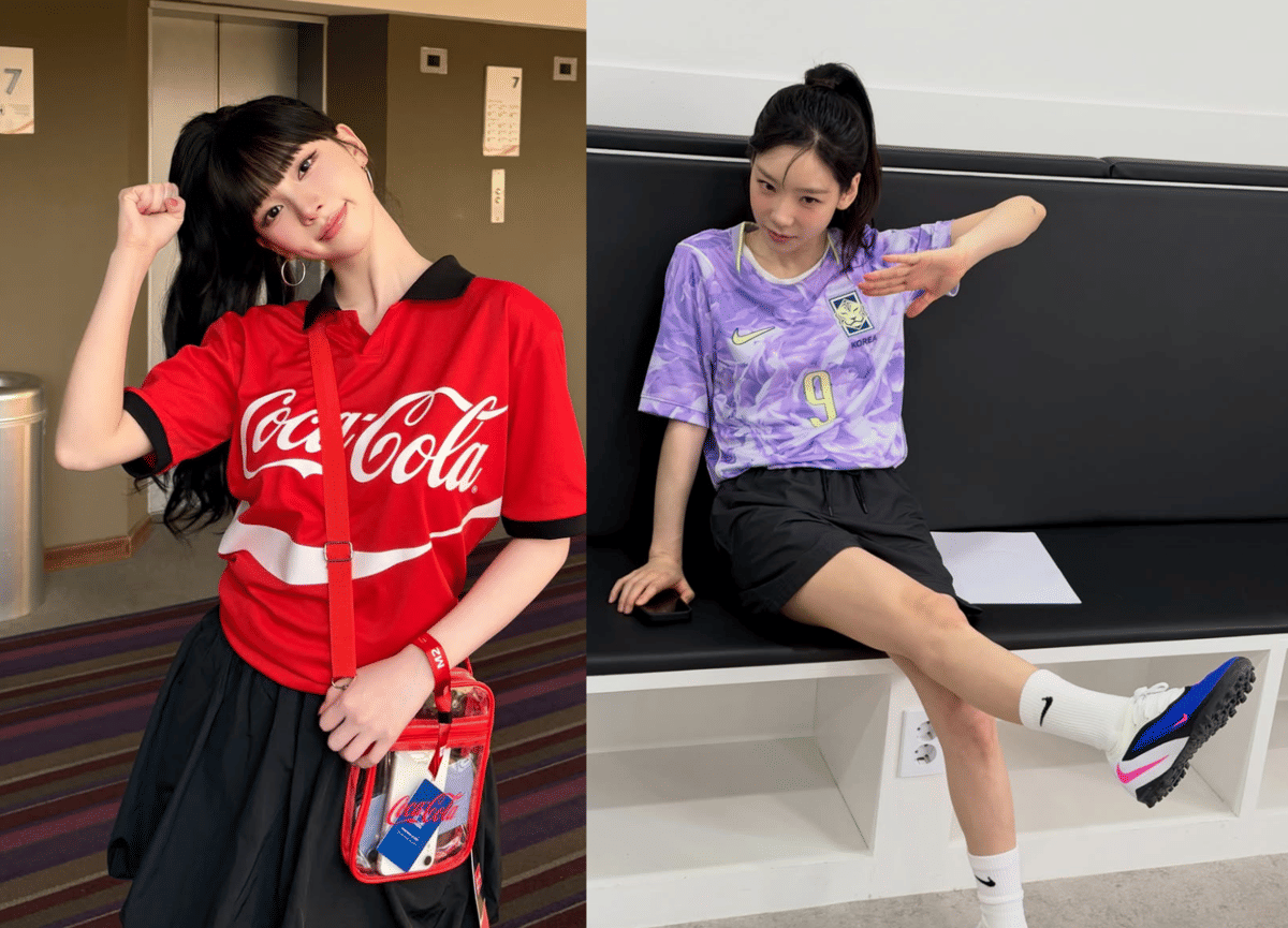 OOTD Jersey Bola ala Idol KPop, Inspirasi buat Dukung Tim Favorit!