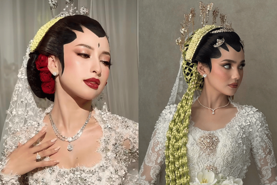 akad nikah Jennifer Coppen-Justin Hubner vs. akad nikah Syifa Hadju-El Rumi