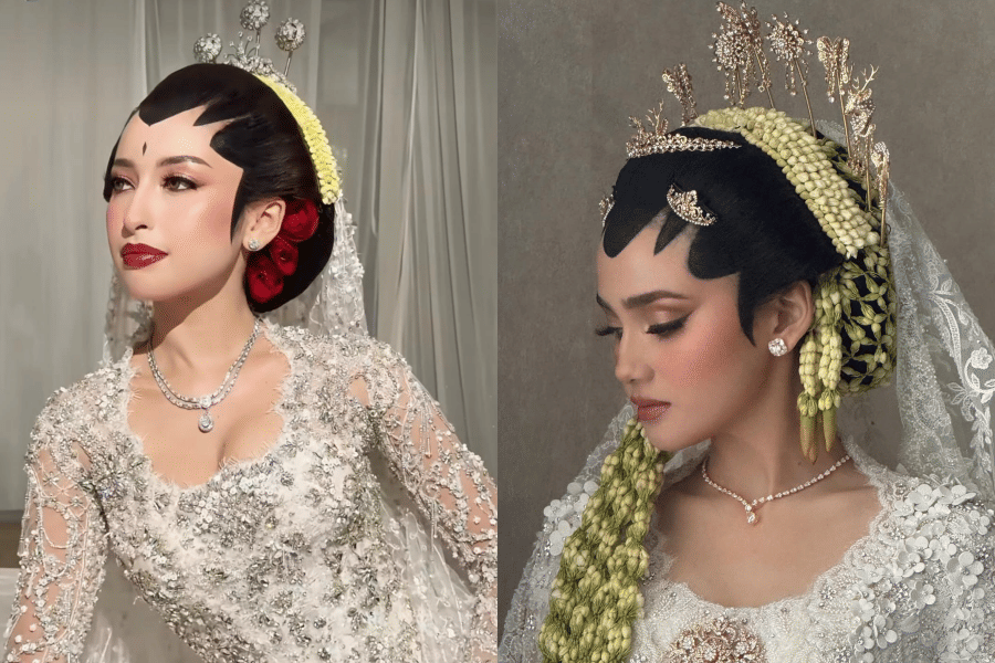 akad nikah Jennifer Coppen-Justin Hubner vs. akad nikah Syifa Hadju-El Rumi