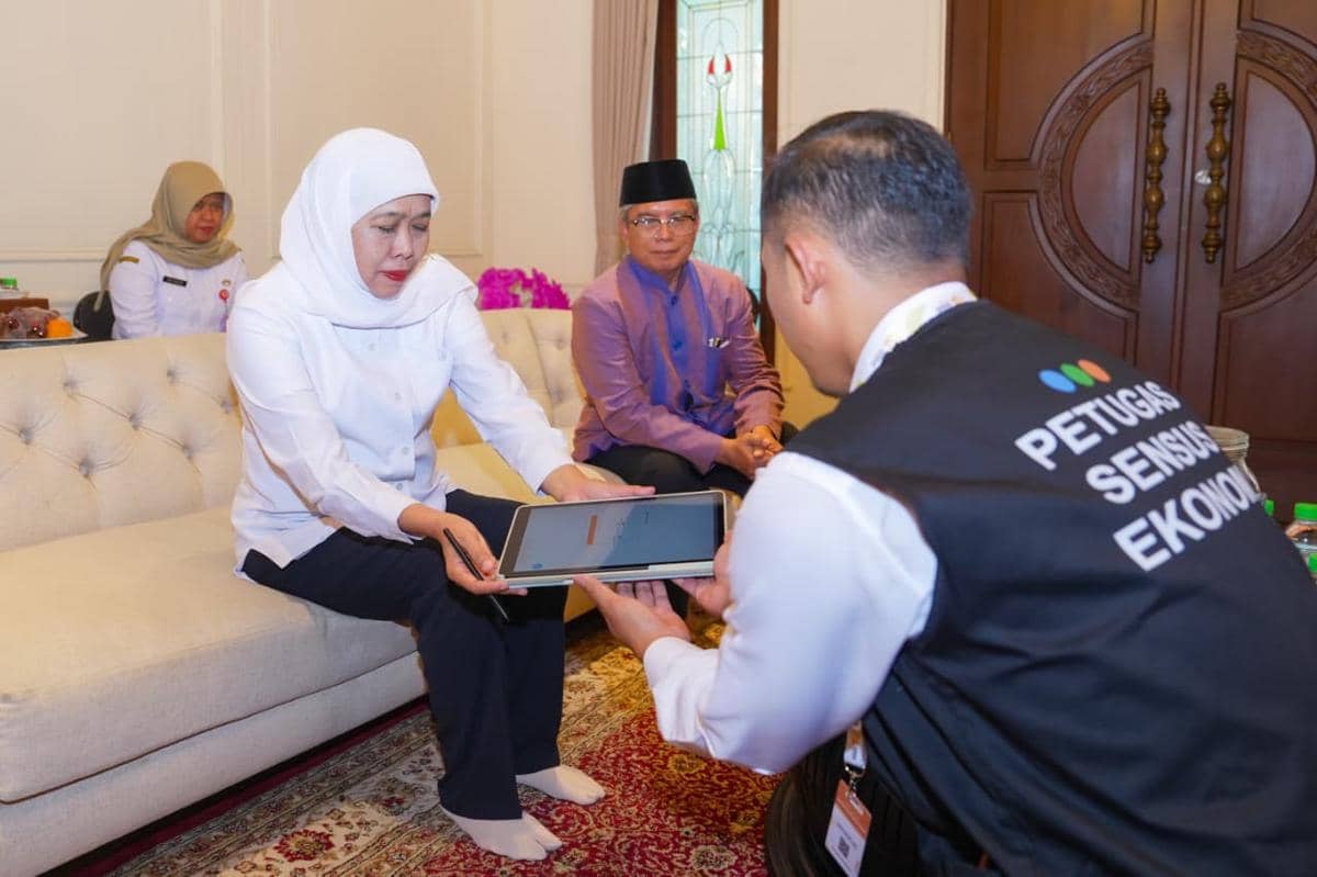 Sensus Ekonomi Jatim Baru Capai 10 Persen, Target Rampung Agustus
