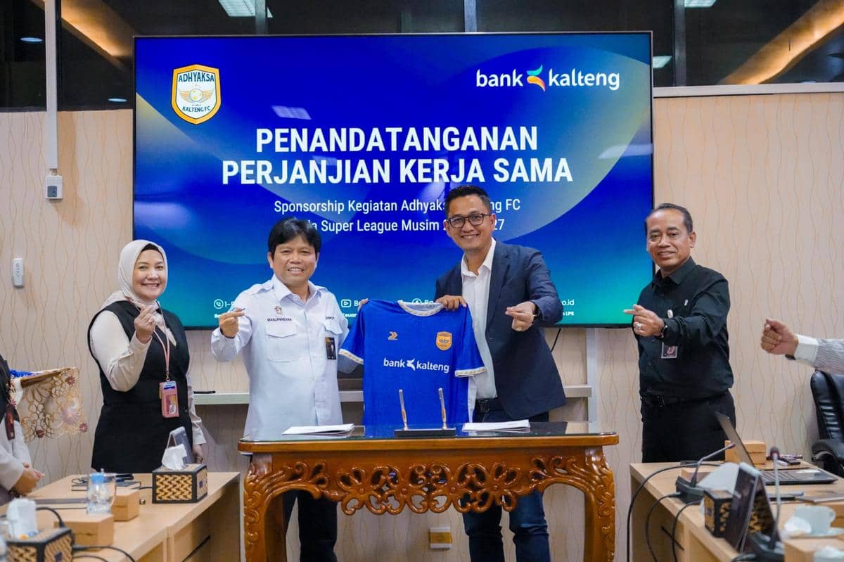 Bank Kalteng Dukung Adhyaksa FC di Super League 2026/27