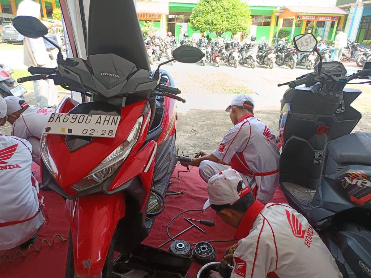Honda Indako Perluas Pengalaman Praktik Siswa SMK Binaan di Sumut