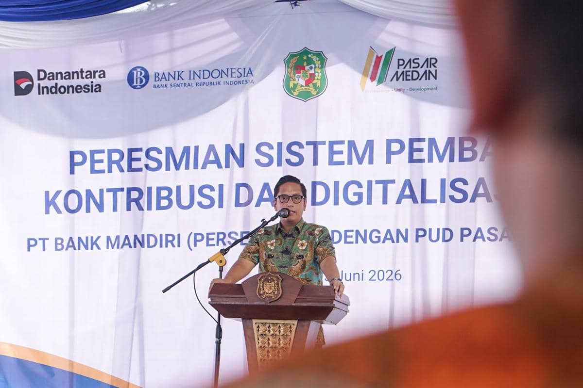 Pemko Medan Luncurkan Digitalisasi Pasar, Pembayaran Kontribusi Bebas