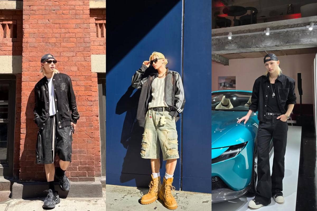10 Ide OOTD Cowok Rambut Blonde ala Felix Stray Kids, Trendi Chic!