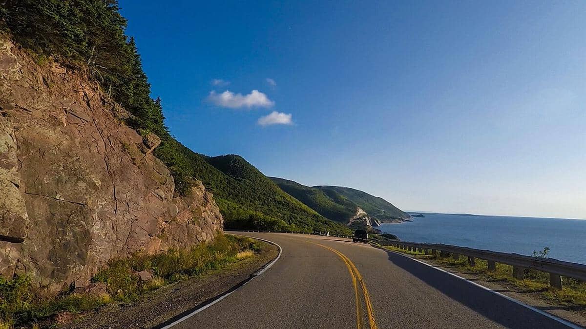 potret Cabot Trail Nova Scotia