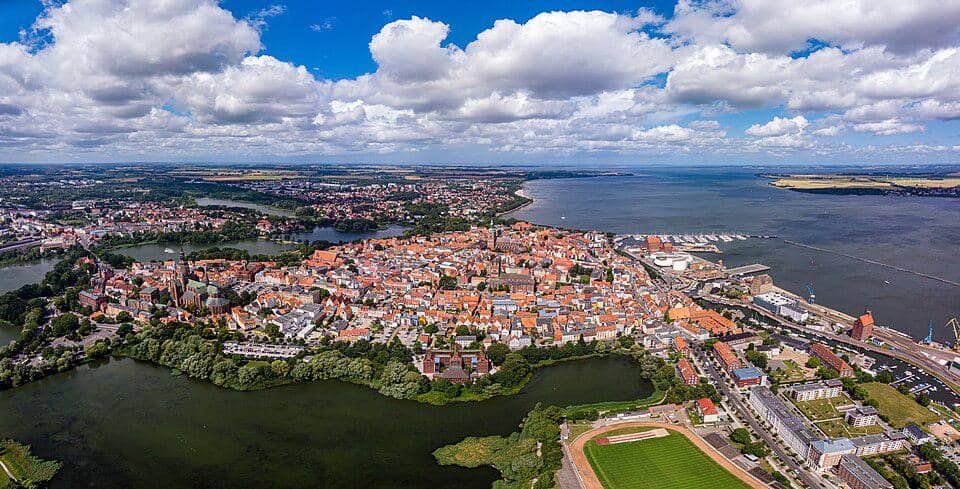 Kota Stralsund di Jerman