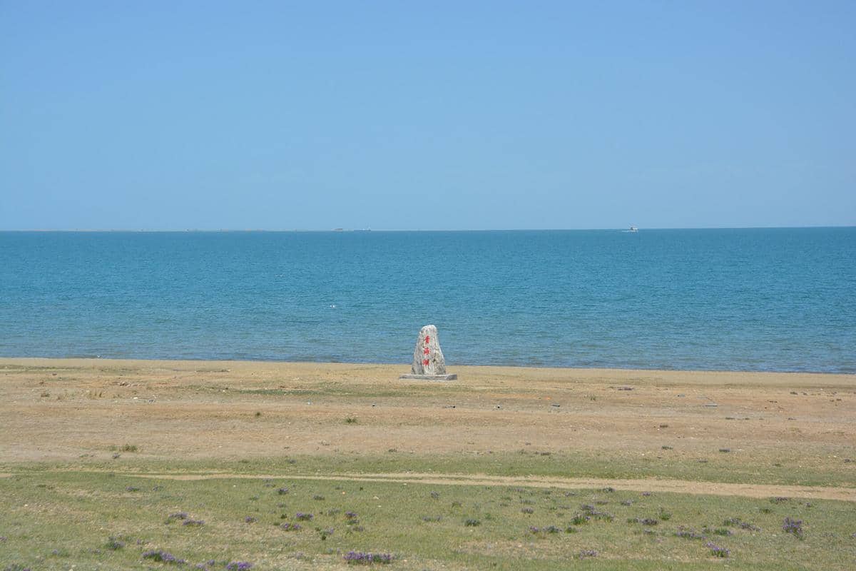 potret Danau Qinghai
