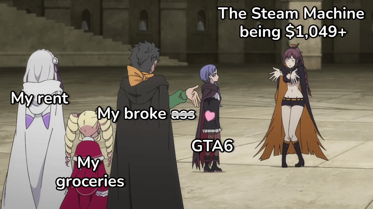 meme anime tentang sewa