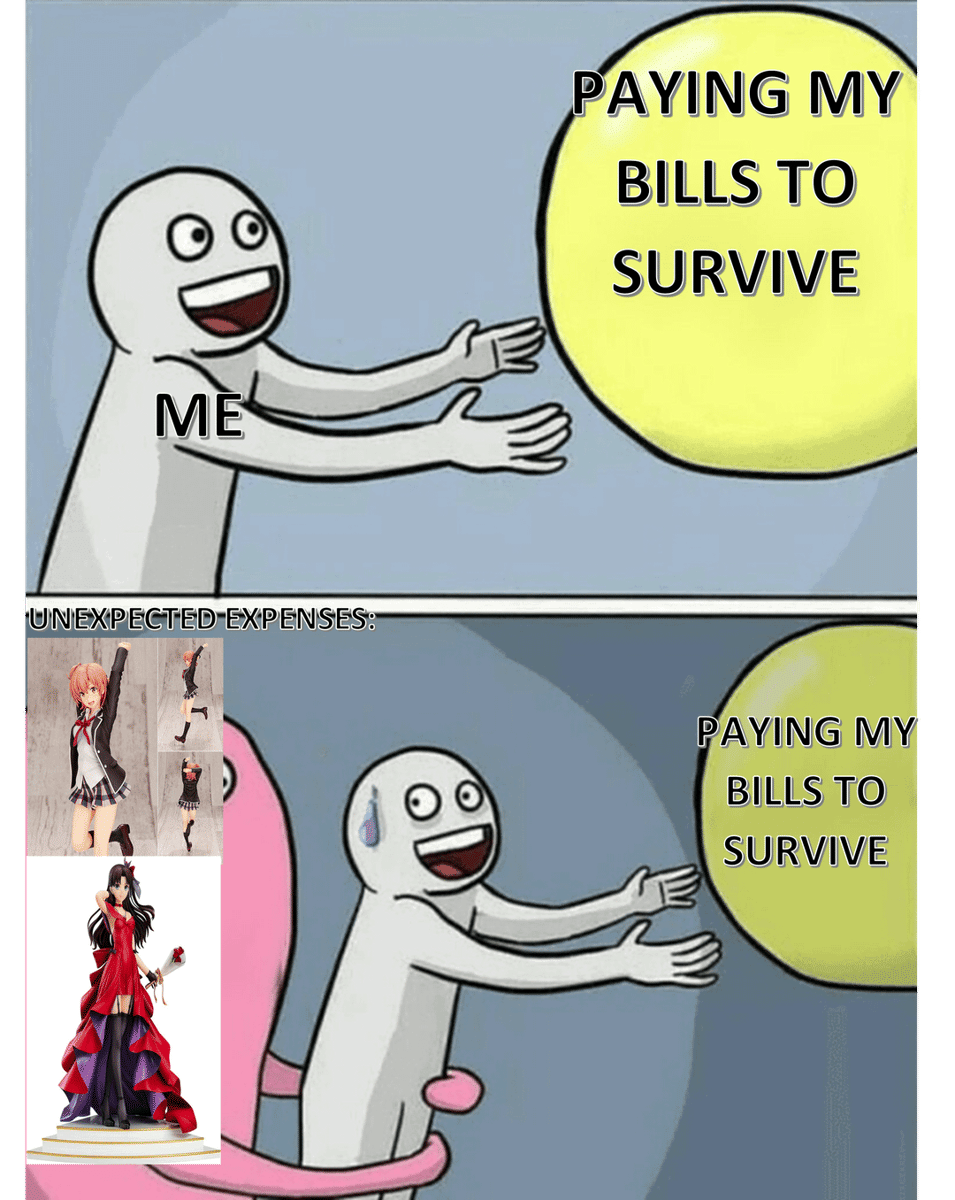 meme anime tentang hobi